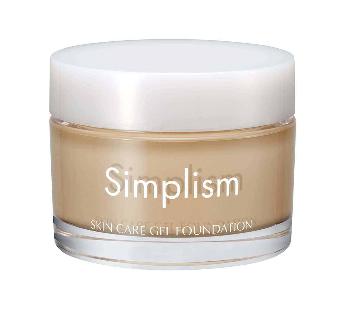 

Simple Prism Skin Care Gel Foundation TA Natural Beige Pore and Sebum Cover Contains Содержит коллаген и гиалуроновую кислоту 36 г Сделано в Японии Официальный Z183022