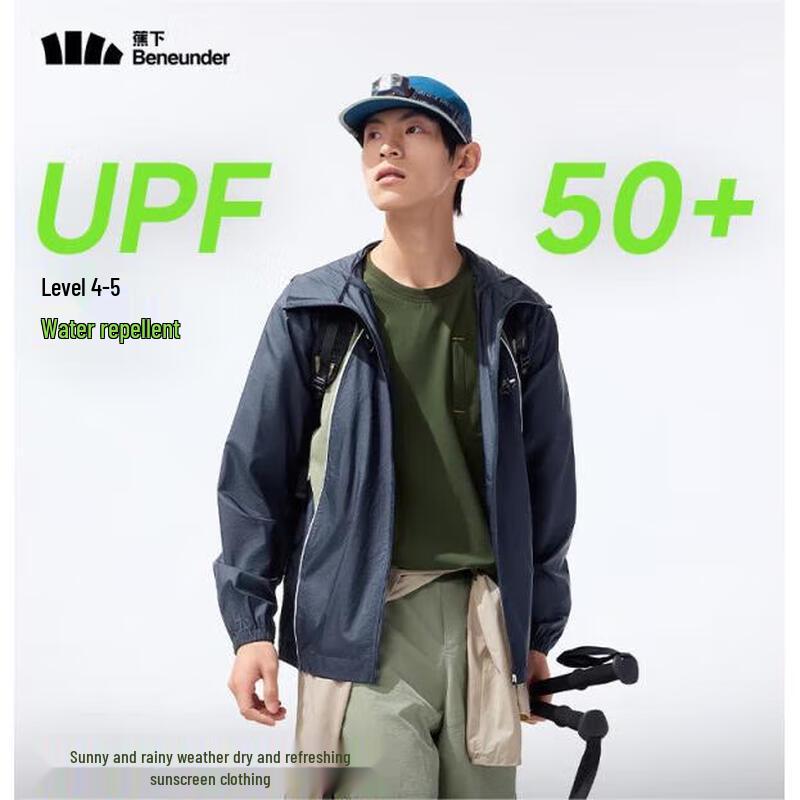 Men's Lightweight UV Protection Water-Repellent Outdoor Jacket