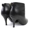 Ausgezeichnete Salvatore Ferragamo Stiefeletten Joan Gancini Leder-Ankle-Boot mit Seitenreißverschluss 6 Gebraucht