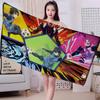 Hot Anime B-BLue L-Lock Microfiber Printed Beach Towel Mountain Climbing Yoga Beach Swimming Running Absorbent Soft Towel