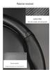 Dodge Steering Wheel Cover - Genuine Leather & Carbon Fiber, Universal Fit for All Seasons