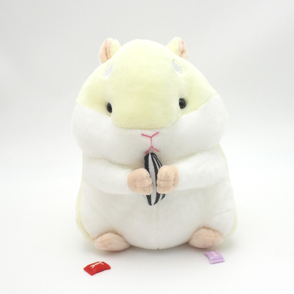 23cm Cartoon Hamster Stuffed Toy Kawaii Soft Animal Mouse Plush Pillow Cushion Birthday Gift For Baby