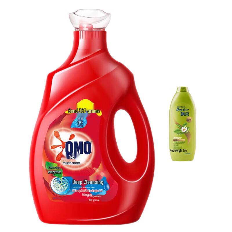 OMO Deep Clean Laundry Detergent & Refreshing Shampoo Bundle