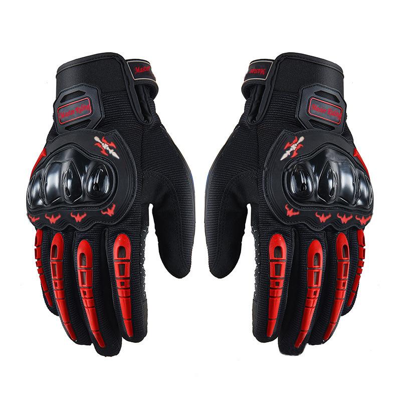 Touch Screen Gloves, Motorcycle Rider Off-road Full-finger Gloves, Racing Protective Gloves, Breathable Gloves