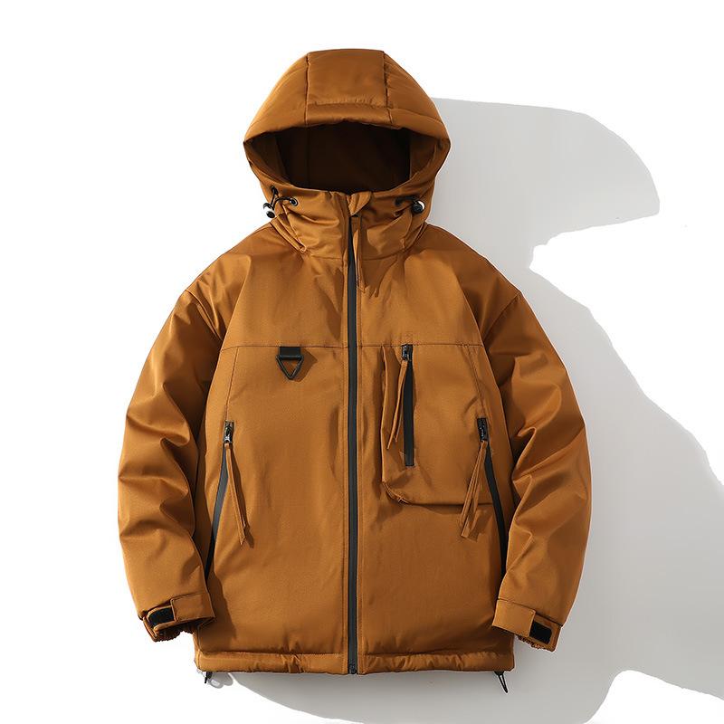 

Юронг хлопковая одежда мужские куртки зимние новые с графеновым подогревом водонепроницаемые хлопковые куртки свободные утолщенные теплые 3XL