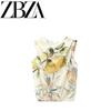 Jnleaog New Fall Women's Clothing Fashion French Style Design Fashion All-Match Casual Style Print Sleeveless Tops