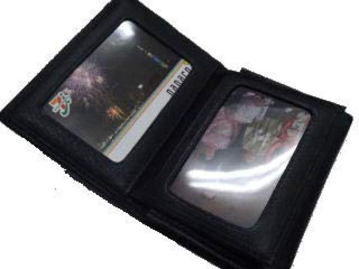 Craftsman Pass License Cowhide ID Comes with Inner Commuter Holder 650 [Leather Yanaka] 3-sided Case, Bifold, Driver's Case, Leather, Case, Belt,