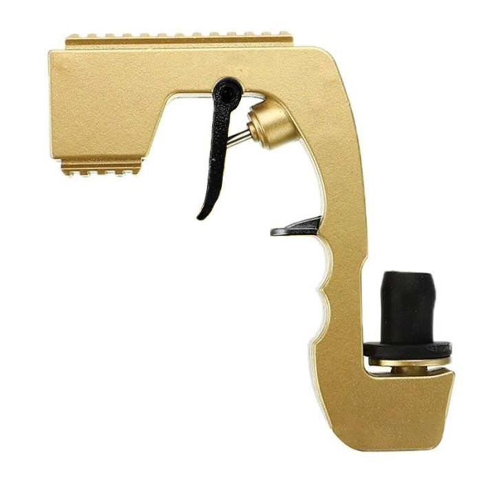 

Pistolet Distributeur de Champagne et Boissons - SHOP-STORY - Champagne Spray Gun OR - Jaune - Garantie 2 ans