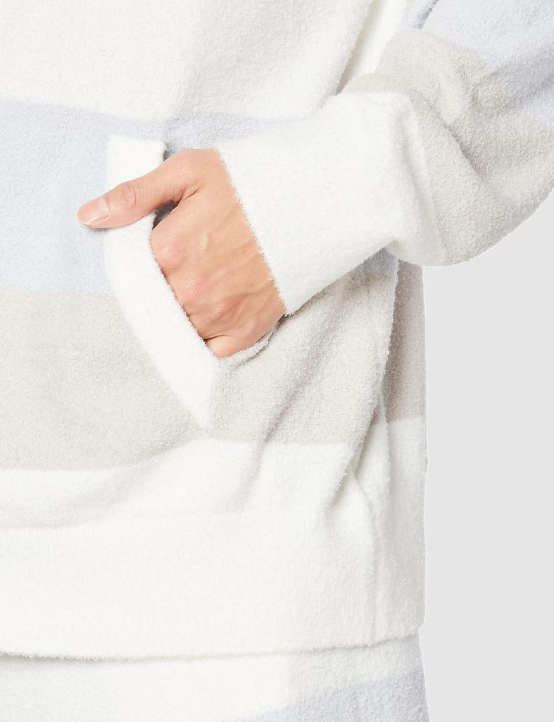 Gelato Pique HOMME Smoothy Family Border Hoodie PMNT232953 GRY Men's