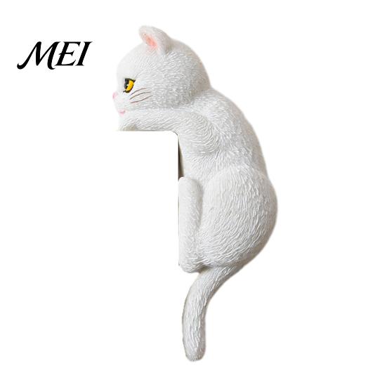 Cubierta de Interruptor de Luz de Gato Pegatina 3D, Placa de Pared Decorativa de Resina, Pegatinas Decorativas de Animales Lindos, Decoraciones Peel And Stick para el Hogar Dormitorio