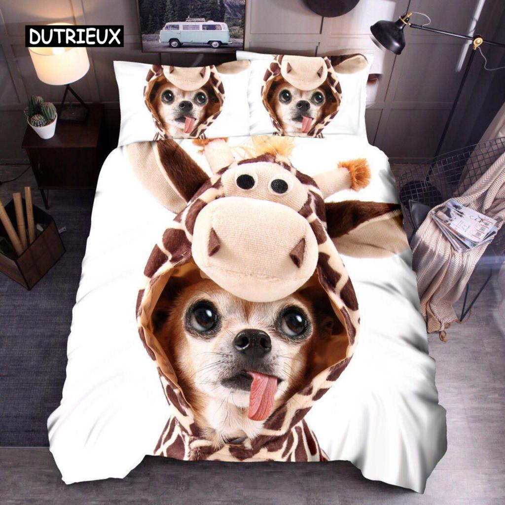 Animal Duvet Cover Set Queen Size Polyester Lightning Lion Pattern Comforter Cover Grey Black Soft Bedding Set For Teen Boys Man