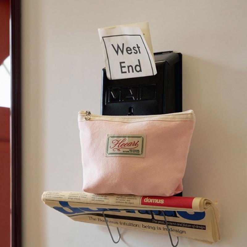 Bolsa de algodão Heeari Voyage rosa