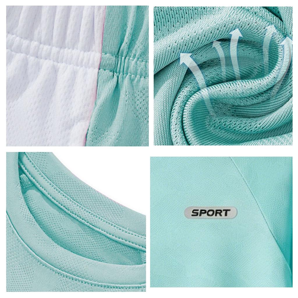 Boys' Quick-Dry Sportswear Set - 2-Piece -Wicking Athletic Tracksuit for Sports, Running & Play