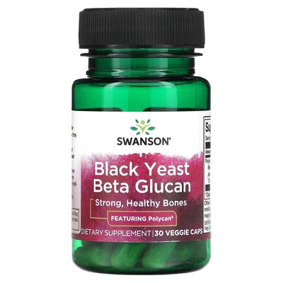 Black Yeast Beta-glucan, 30 Veggie Capsules