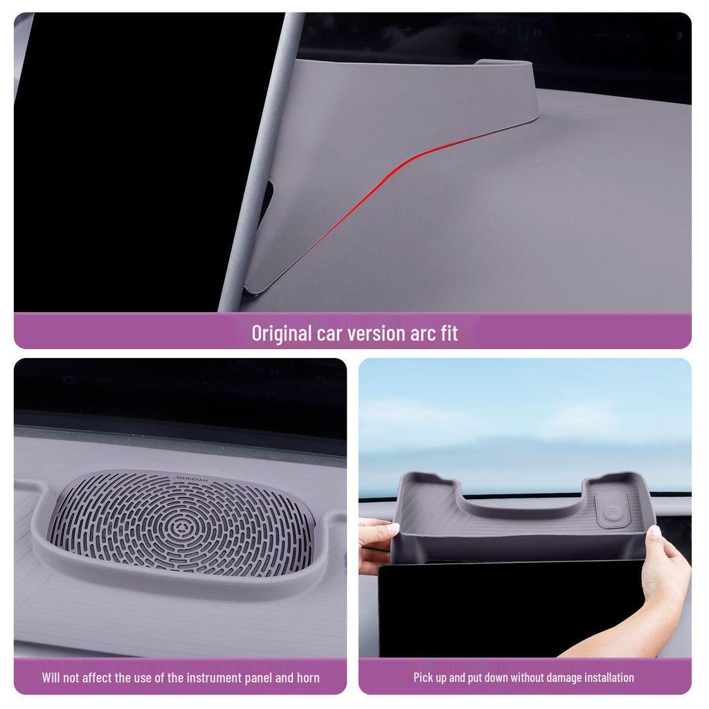 Avatr 06 No-Adhesive Silicone Navigation Screen Storage & Tissue Box