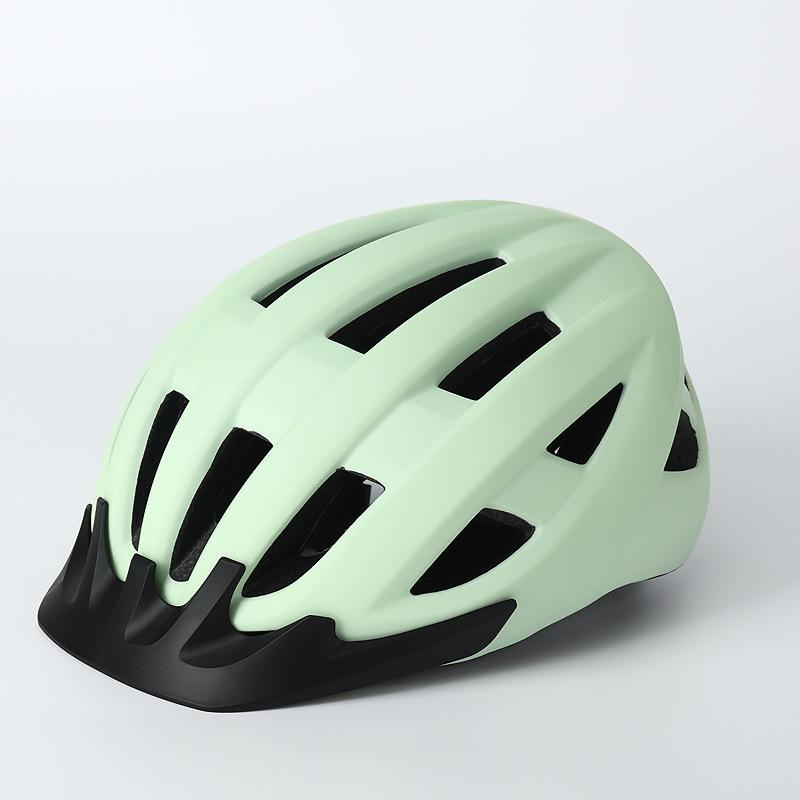 

Adult Outdoor Sports Cycling Equipment Cycling Helmet Integrated Road Mountain Bike Helmet Cycling Helmet L зелений