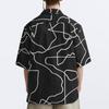 Zara Loose Fit Printed Comfortable Simple Short Sleeve Shirt Men shirts Multicolor 7380571-021