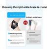 Ankle support sports gear to prevent sprained ankles, joint fixation protection belt, lightweight and breathable, suitable for running and basketball.