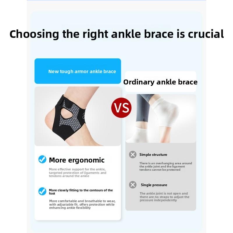 Ankle support sports gear to prevent sprained ankles, joint fixation protection belt, lightweight and breathable, suitable for running and basketball.