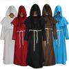 Knight Medieval Hooded Monk Cosplay Costume Wizard Costumes Priest Costumes Cosplay
