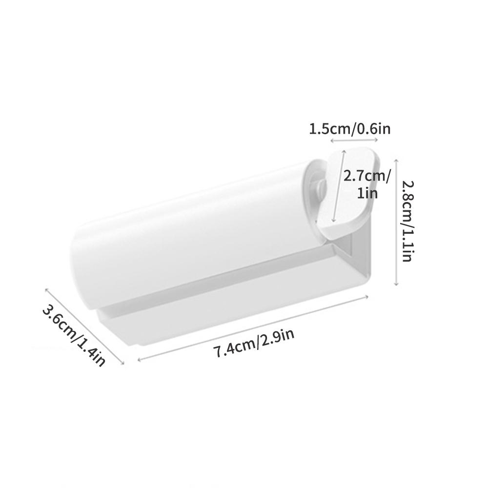 1pc Magnetic Wall Mount Toothpaste Squeezer, No-Drilling Manual Dispenser for Bathroom,Powerful Toiletries Organizer for Kitchen