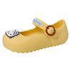 Cute cartoon Hello Kitty hole shoes women's summer 2025 new fashion wear comfortable versatile breathable sandals