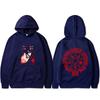 Anime Hellsing Abraham Van Helsing Vampire Alucard Face Graphic Hoodie Men Women Manga Oversized Hoodies