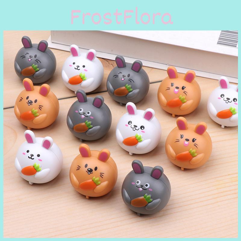 Carrot Rabbit Animal Toy Car With Rebound Mechanism For Toddlers And Gift Giving