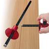 Clear Readable Scale Aluminum Woodworking Carpentry Layout Scriber Line Marking Gauge Ruler Suitable for Woodworking Use
