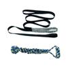 Hanging Pet Dog Tug of War Rope Interactive Outdoor Rope Pulling Toy Dog Elastic Pull Toy  Exercise