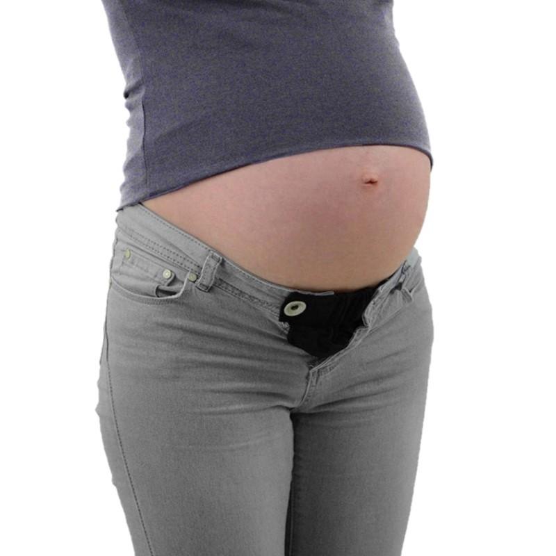 Maternity Belt Extender, Trouser Extender Black