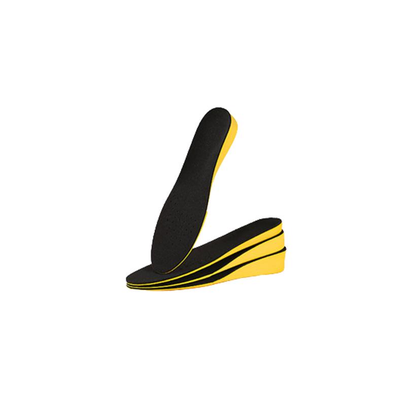 Height Increasing Insoles for Women & Men: Invisible Heel Pads, Sweat-Absorbing, Deodorant, Breathable