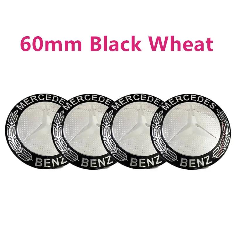 Autocolant Fierbinte pentru Mașină 4 buc 56mm 60mm 65mm 75mm Autocolant Emblema Capac Central Jantă Mașină Pentru Mercedes Benz W203 W204 W205 W213 W210 W211 W21