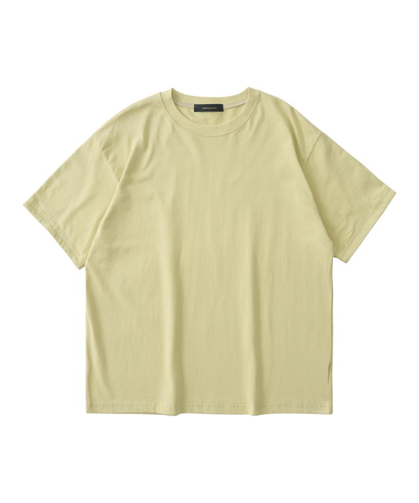 ANALOG MOOD Soft Roll-Up Short Sleeve T-Shirt (Lime)