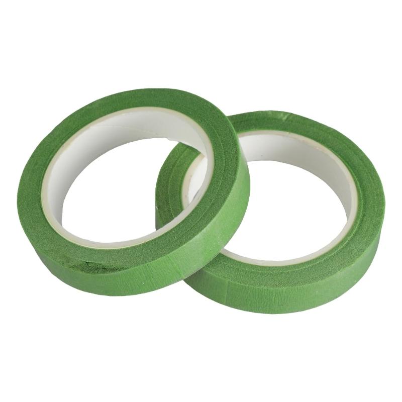 2pcs Light Green Floral Tape Home Decorative Tape Stem Wire 20m Perfect for DIY Crafts Flexible & Long Service  Adhesive