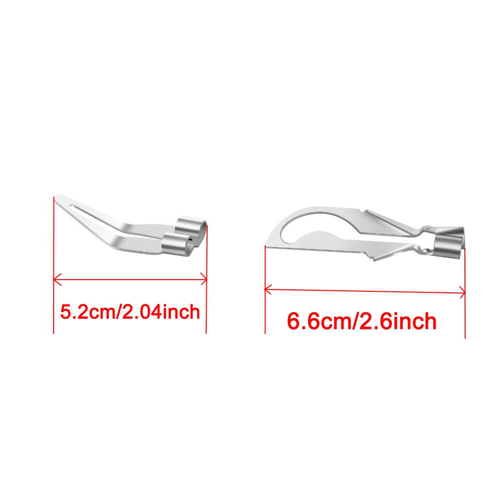 6 Pieces Multi-Functional Plastic Welding Machine Welding Head Set Soldering Repair Iron Smooth Head Welding Tool