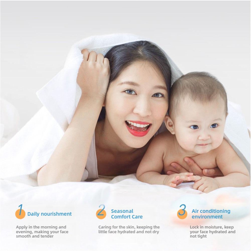 50G Baby Wheat Germ Moisturizing Cream Soft Skin Refreshing Nourishing Face Original Care Cream C9F8