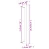Furniture Handles 20 Pcs Gold 192 Mm Stainless Steel