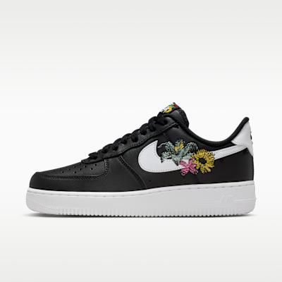 Nike Air Force 1 Low Premium Now Accepting All Flowers Black (Women s) 35.5