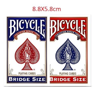 Bicycle Bridge Size Playing Cards Blue/Red USPCC Deck Card Games Magic Tricks