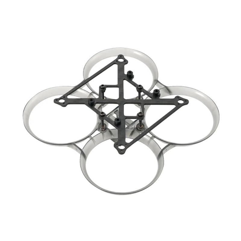 Air Brushless Whoop Frame Kit with Motor Fix Slot&Gaskets,  Light Weight, Lowered Profile, for DIY 90mm 1S Whoop Drones