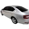 Air Deflectors - Skoda Octavia III (2013-2019) 5-door Liftback - Aerodynamic - Black Tinted - Easy Assembly