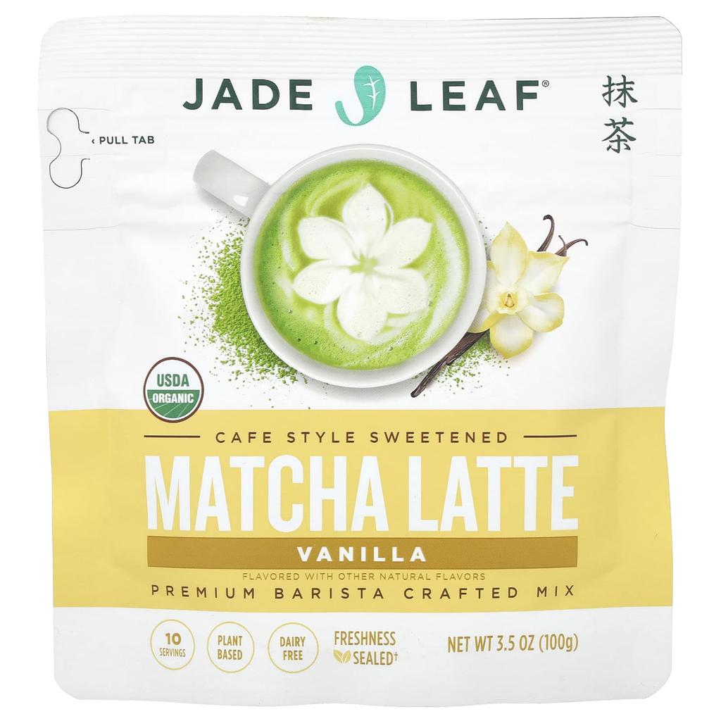 Jade Leaf Matcha, Matcha Latte, Vanille, 100g (3,5 Unzen)