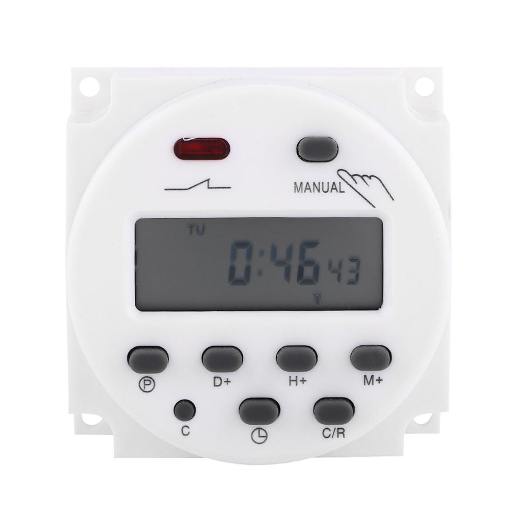 Microcomputer LCD Digital Programmable Electronic Relay   Timer (24 C/ )