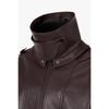 Studio Tomboy Synthetic Leather Bomber Jacket 9105161a01ar 