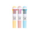 10-Color Blue Fruit Rollerball Pen, 0.8MM Bullet Tip – Fun, Cute, and Colorful for Journaling