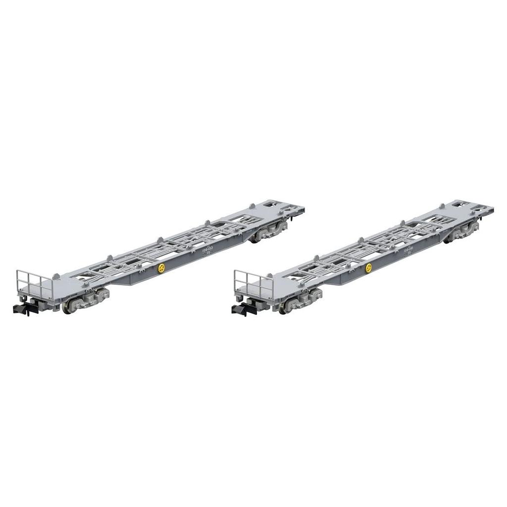 TOMYTEC TOMIX N Gauge JR Koki 106 Type Early Model New Paint 8746 Model Railroad Freight Car (No Container), 2-Car Set,