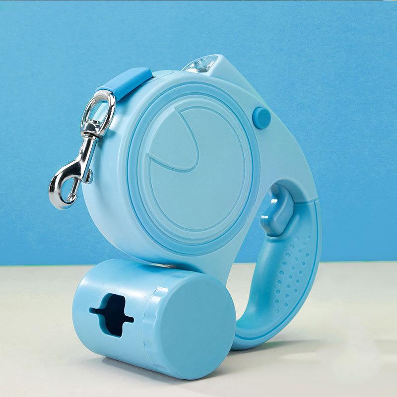 Pet Automatic Luminous Leash Dog Retractable Rope Walking Dog Rope Chain Cat Rope Medium and Small Dog Supplies