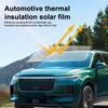 5/35/50 % Vlt Schwarze Fensterfolien Tönungsfolie Sichtschutzglas Aufkleber Sonnenschutzfolie Auto UV-Schutz Aufkleber Auto Heimdekoration