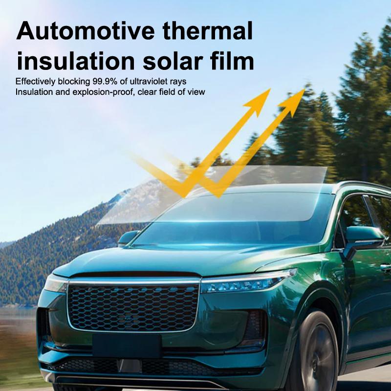 5/35/50 % Vlt Schwarze Fensterfolien Tönungsfolie Sichtschutzglas Aufkleber Sonnenschutzfolie Auto UV-Schutz Aufkleber Auto Heimdekoration